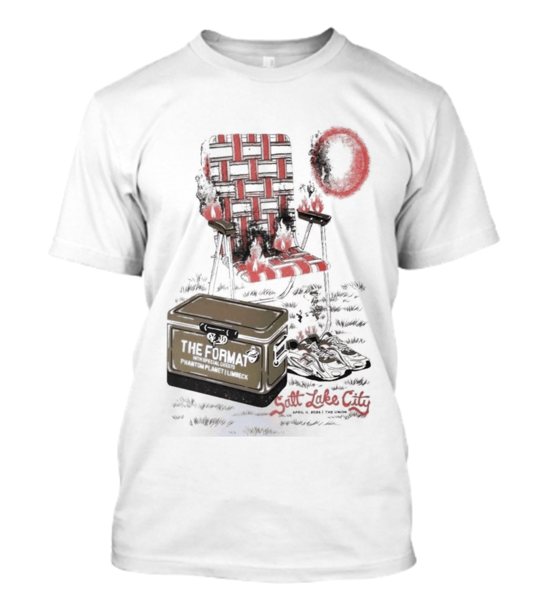 The Format Salt Lake City Apr 11 2026 Picnic Chair Cooler T-Shirt