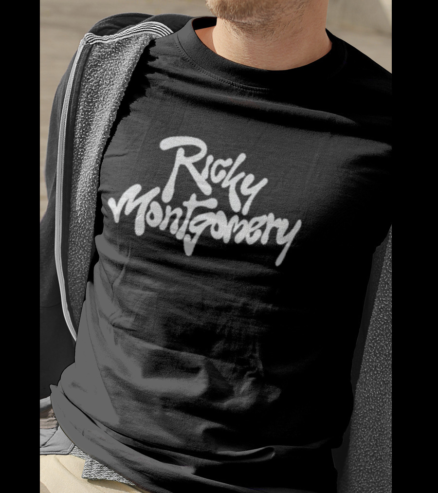Ricky Montgomery Black Ricky Montgomery T-Shirt