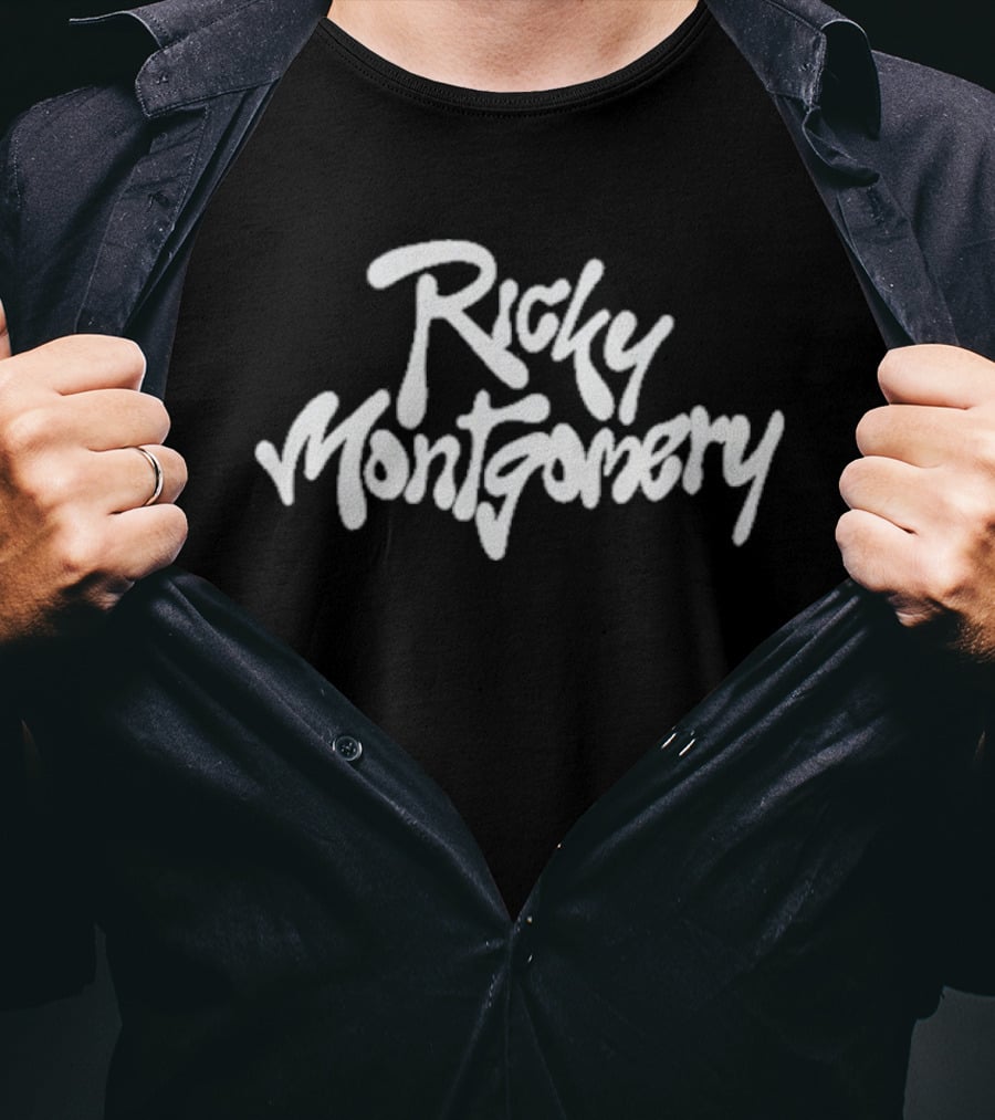 Ricky Montgomery Black Ricky Montgomery T-Shirt
