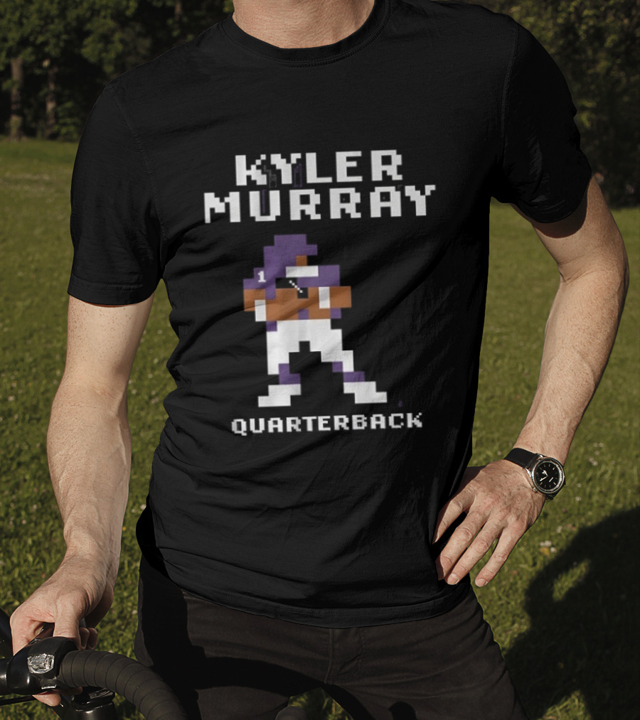 Kyler Murray Quarterback Pixel Art Minnesota Baller T-Shirt