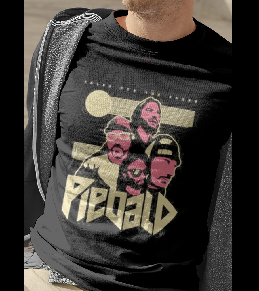 Piebald Rides Off Into Brave Navy Tales T-Shirt