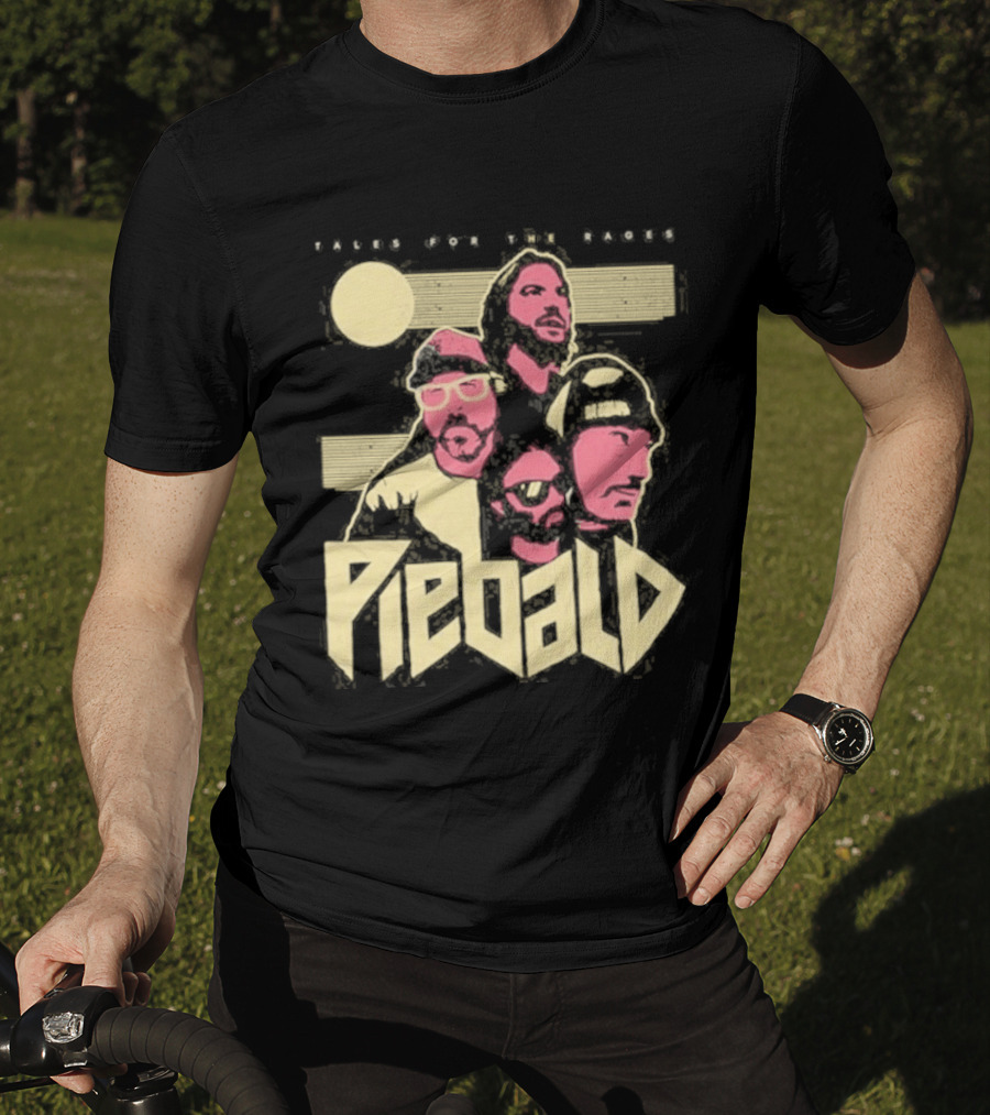 Piebald Rides Off Into Brave Navy Tales T-Shirt