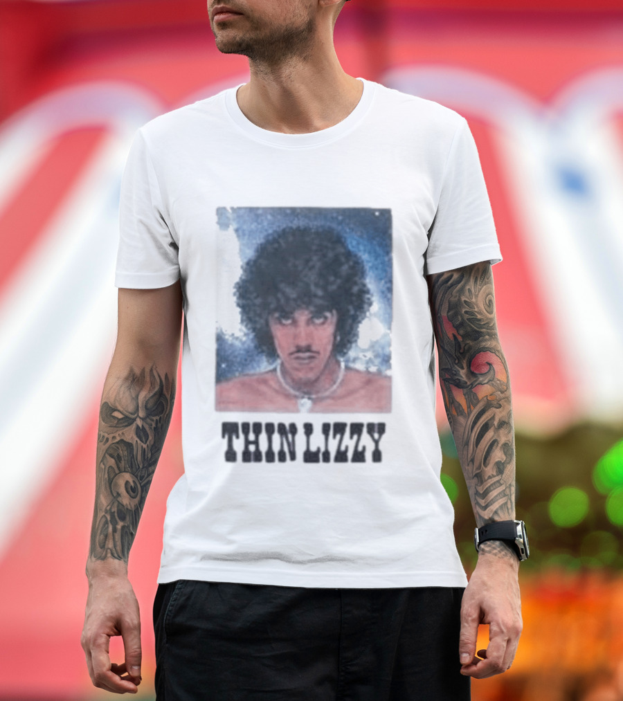 Noah Thin Lizzy Vintage Rock Collaboration T-Shirt