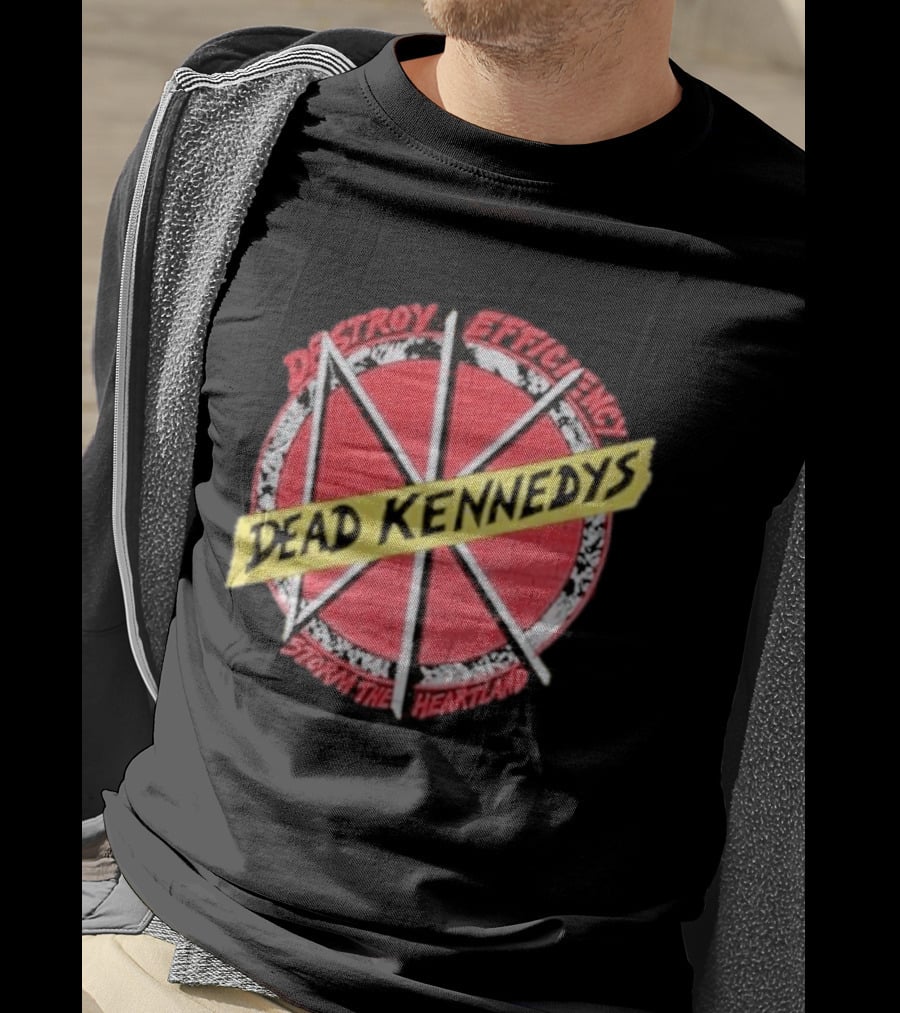 Dead Kennedys Destroy Efficiency Storm The Heartland T-Shirt