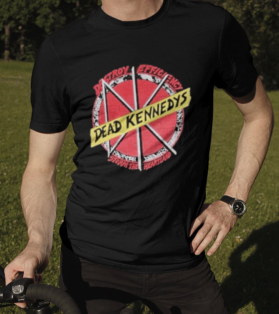 Dead Kennedys Destroy Efficiency Storm The Heartland T-Shirt