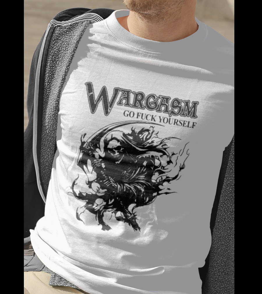 Wargasm Go Fuck Yourself Dark Fantasy Creature T-Shirt