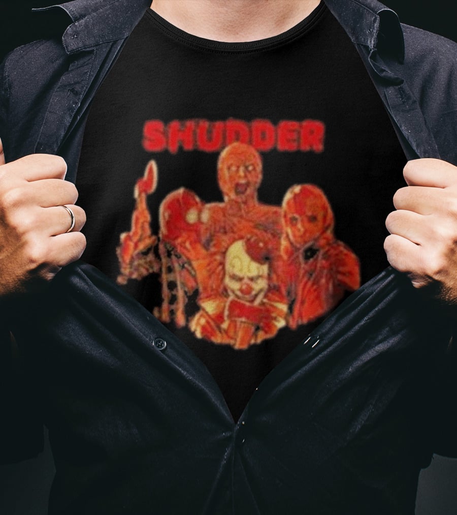 Shudder Horror Villains Ensemble T-Shirt