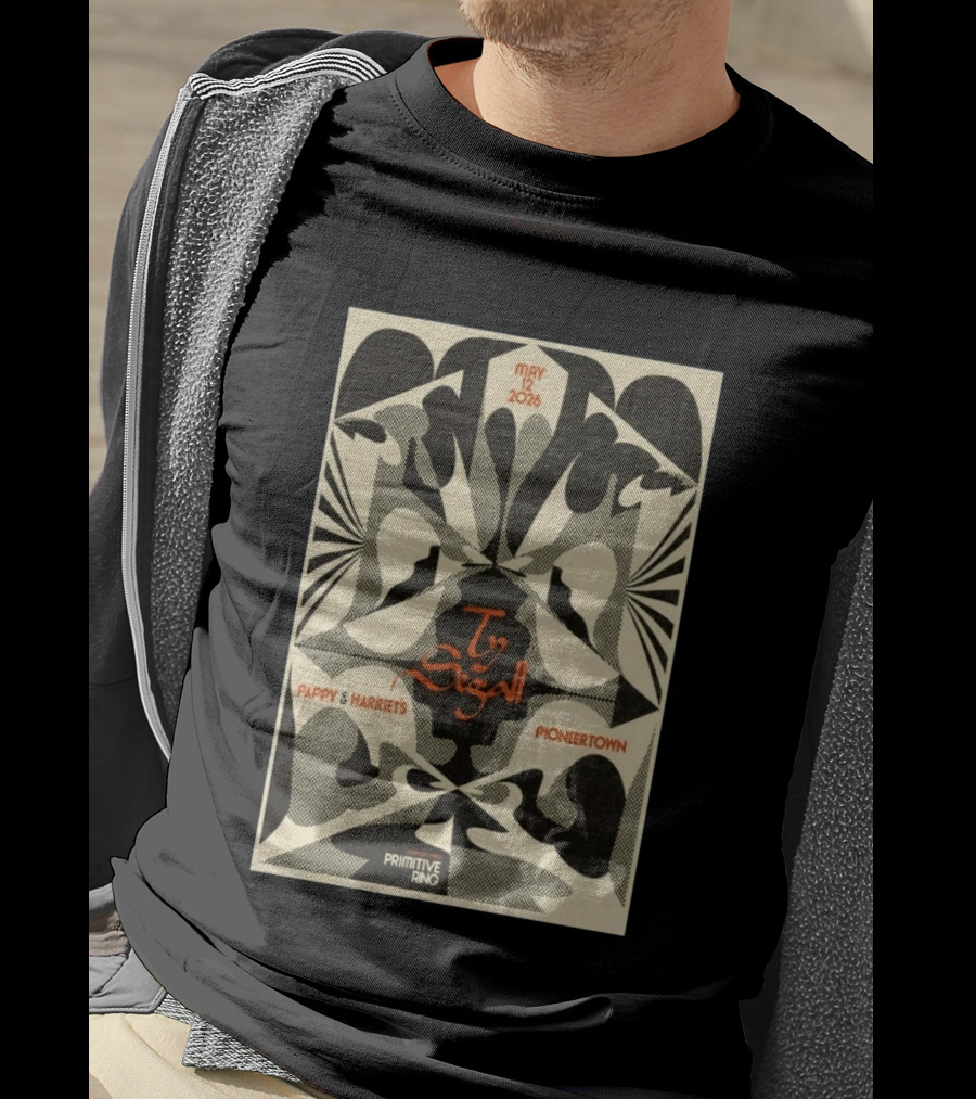 Ty Segall May 12 2026 Pappy & Harriet's Pioneertown Primitive Ring T-Shirt