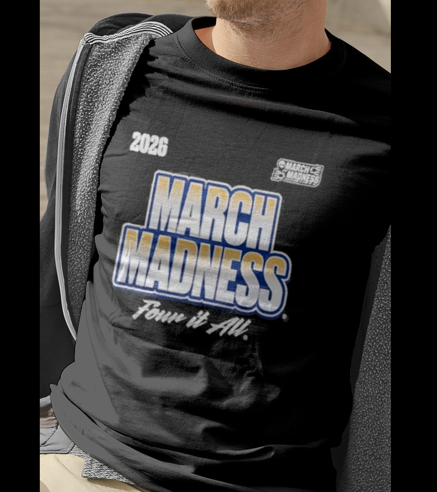 2026 NCAA Women's Basketball Tournament March Madness Power And Skill T-Shirt