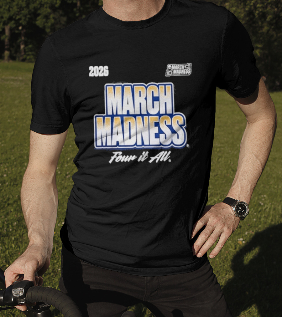 2026 NCAA Women's Basketball Tournament March Madness Power And Skill T-Shirt