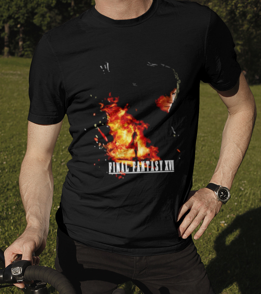 Ben Starr Final Fantasy XVI Fire Element T-Shirt