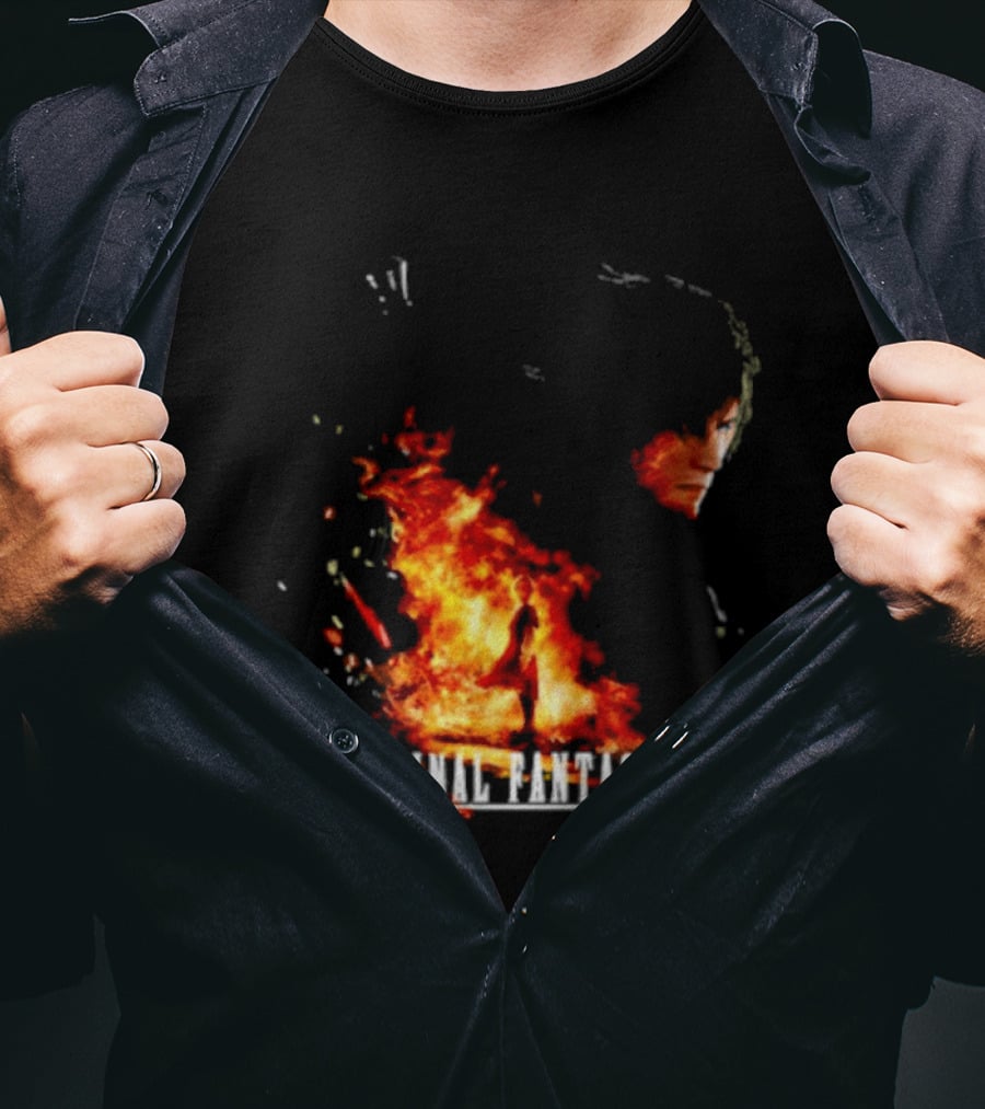 Ben Starr Final Fantasy XVI Fire Element T-Shirt