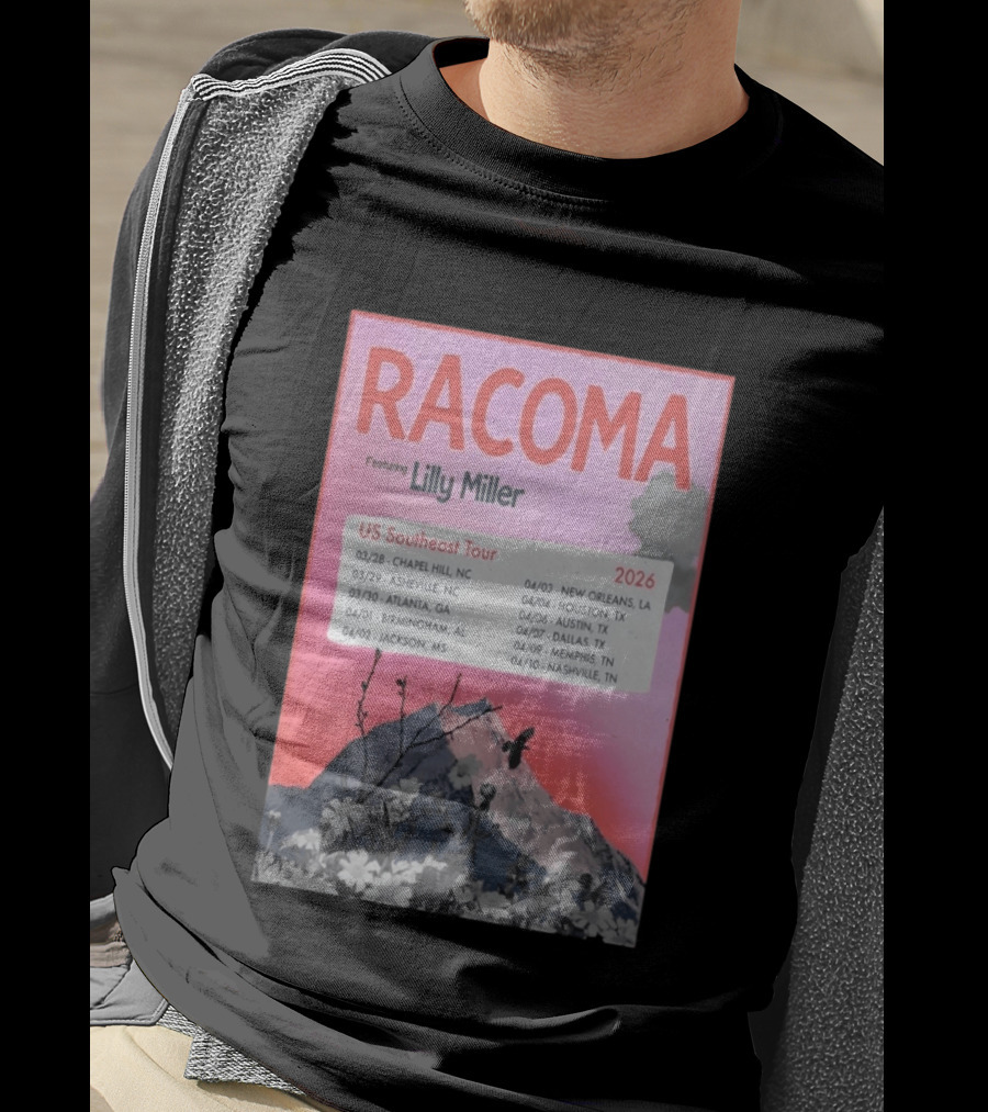 Racoma Ft Lilly Miller US Southeast Tour 2026 T-Shirt