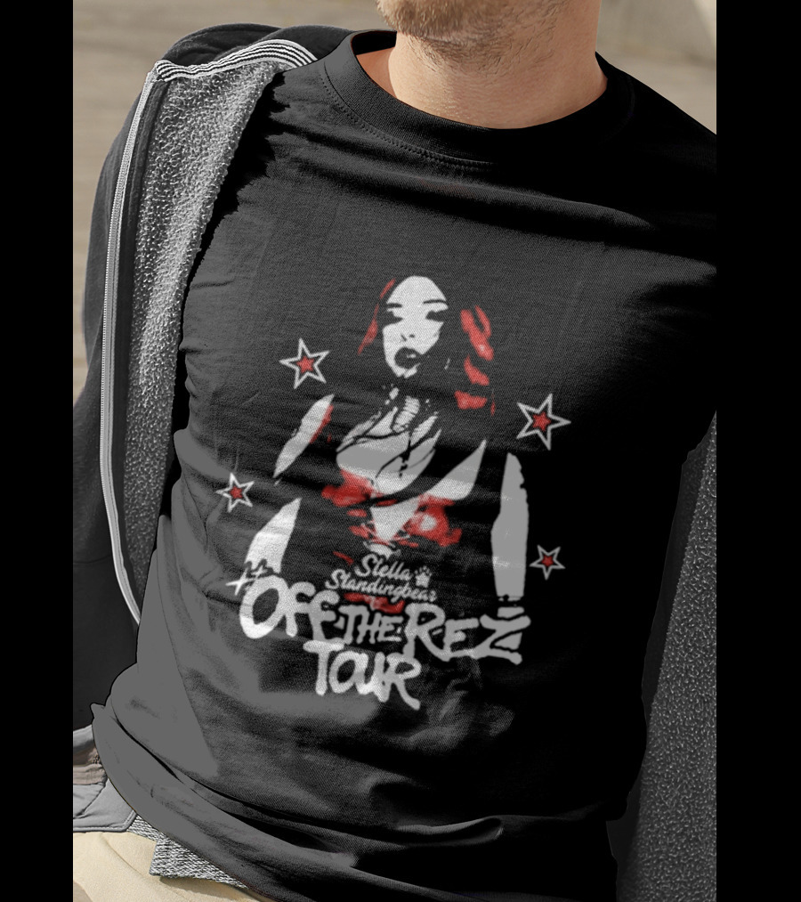 Stella Standingbear Off The Rez Tour 2026 Stars T-Shirt