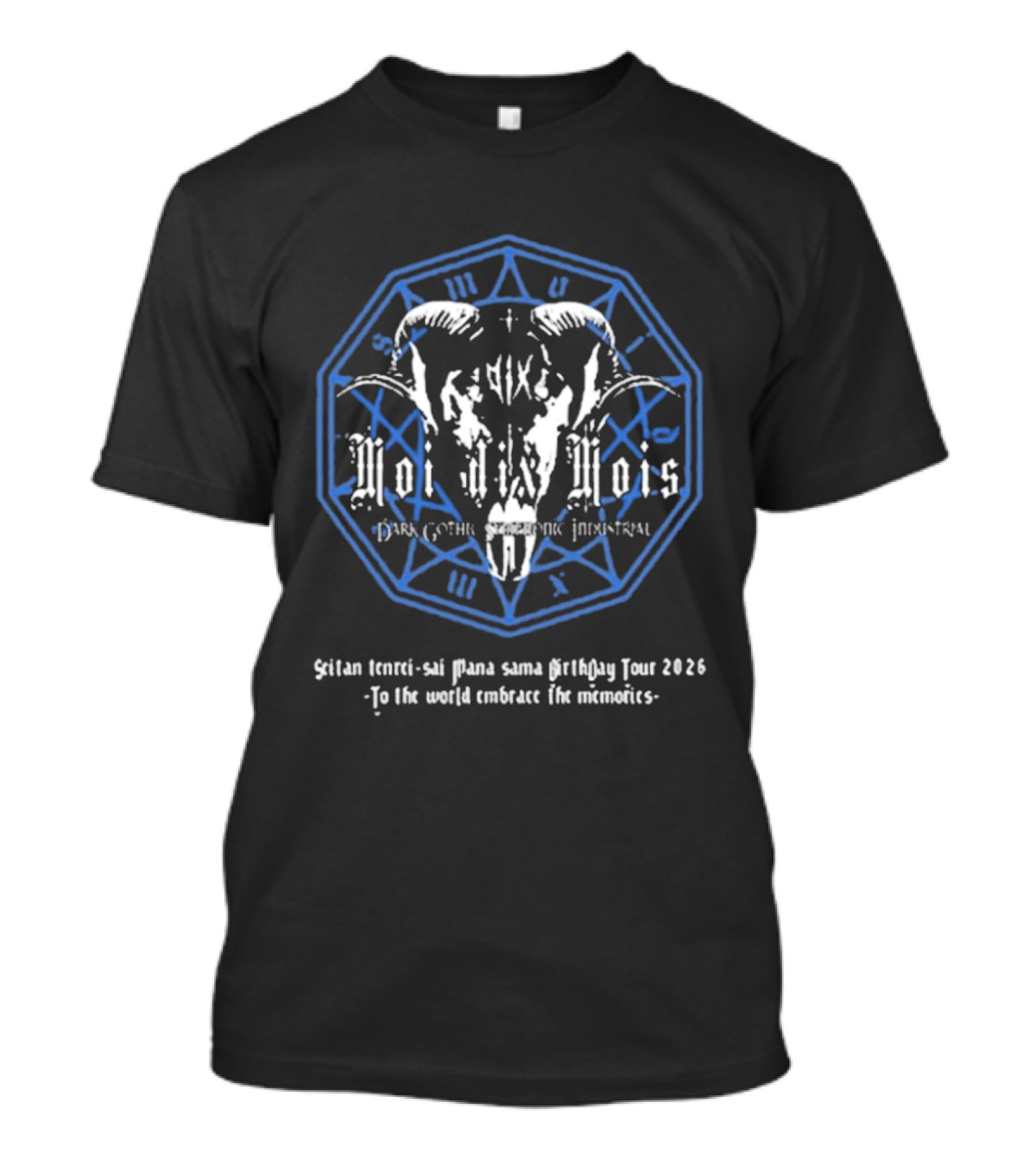 Moi Dix Mois Dark Gothic Metal Summoning Birth Celebration Tour 2026 Embrace The Memories T-Shirt