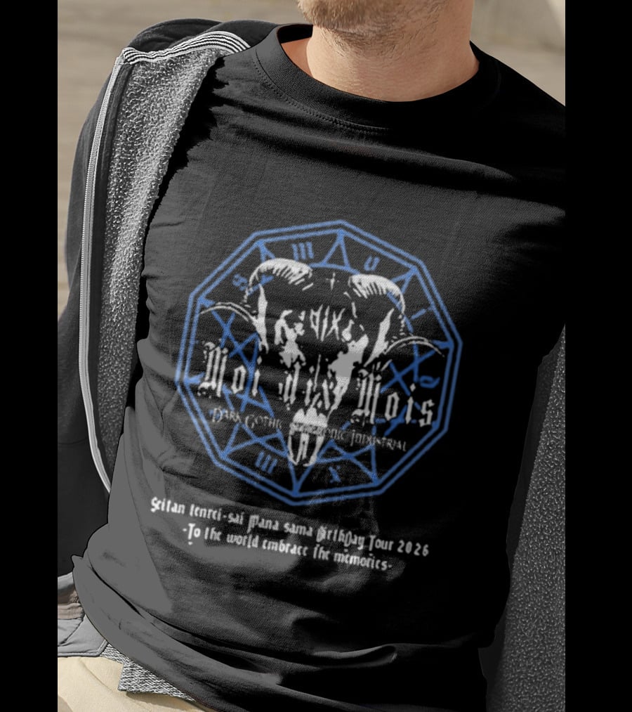 Moi Dix Mois Dark Gothic Metal Summoning Birth Celebration Tour 2026 Embrace The Memories T-Shirt