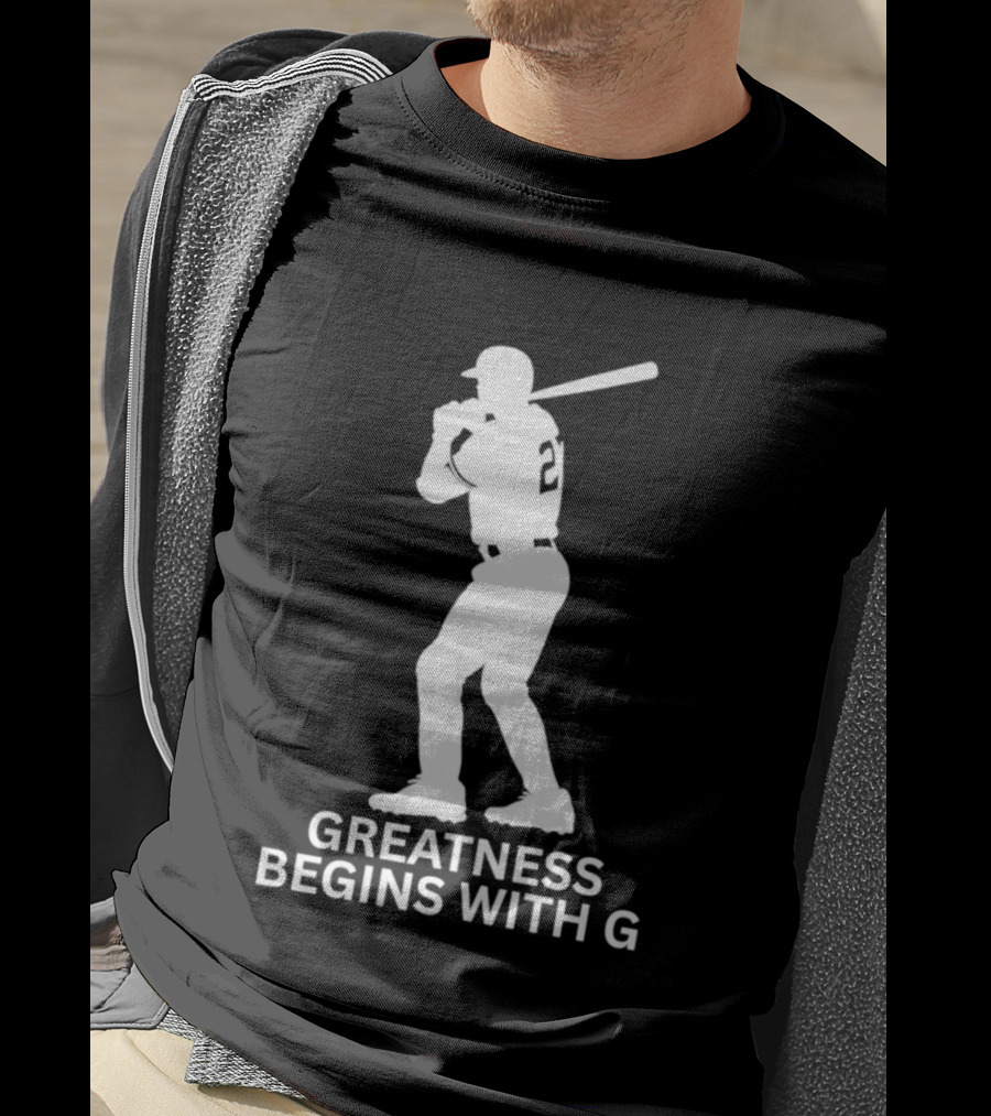 New York Yankees Giancarlo Stanton Greatness Begins With G T-Shirt