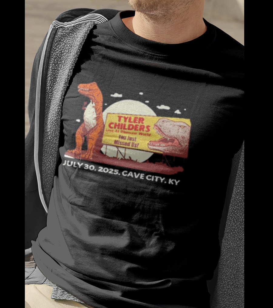 Tyler Childers Live At Dinosaur World July 30 2023 Cave City KY T-Shirt