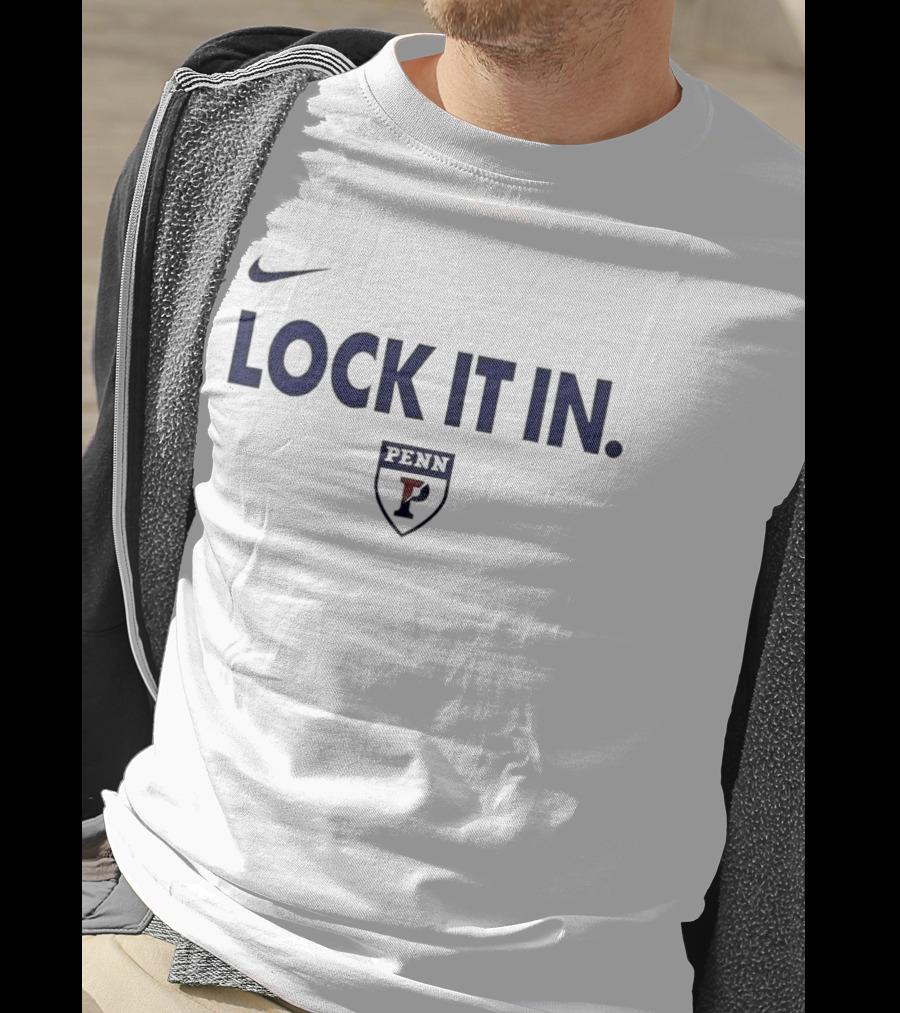 Nike Penn Quakers Lock It In 2026 Basketball T-Shirt