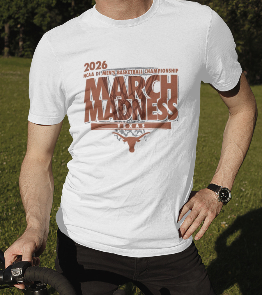 Texas Longhorns 2026 NCAA DI Men's Basketball Championship March Madness Texas T-Shirt