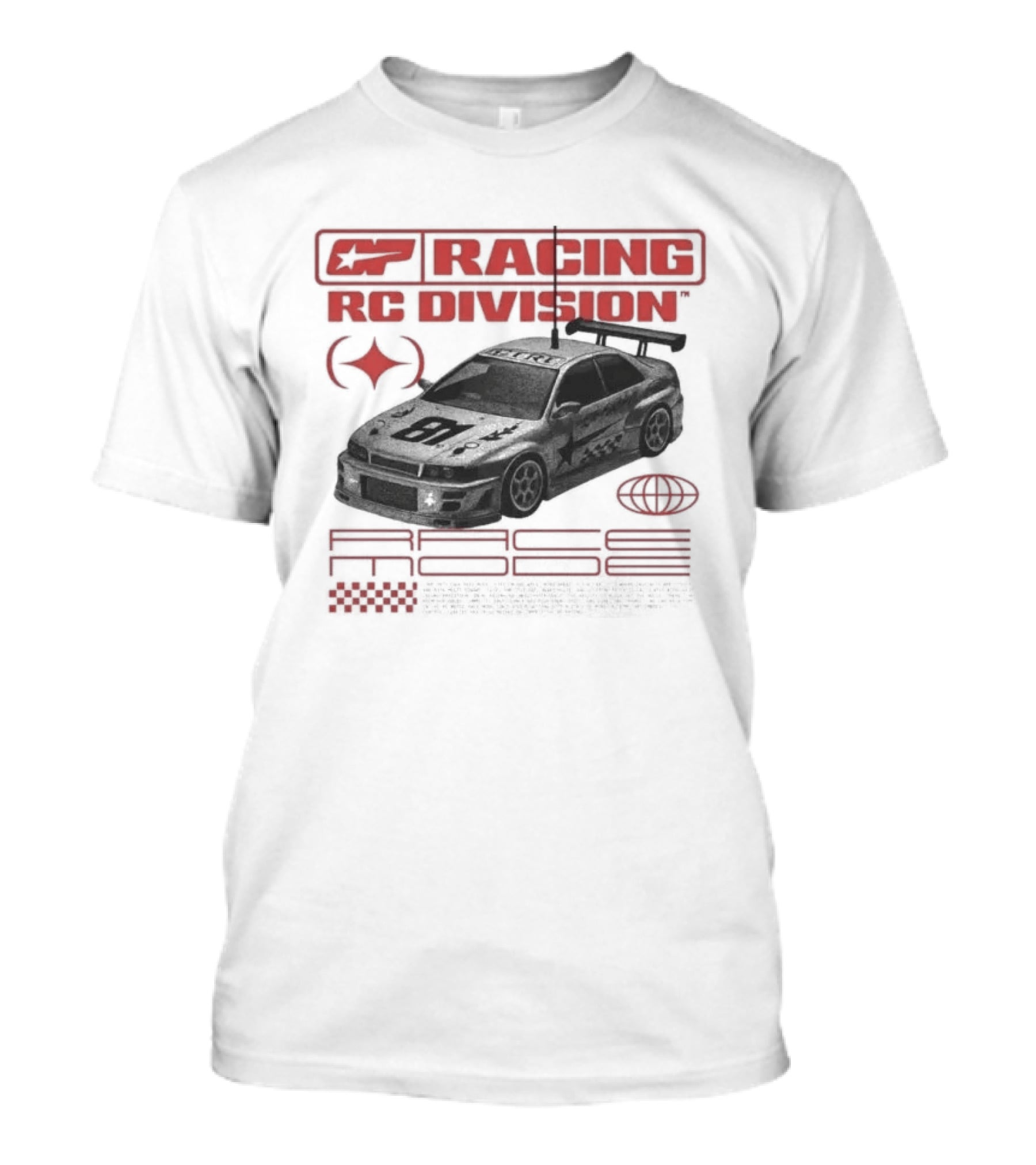 81 CLUB Origins Oscar Piastri GP Racing RC Division T-Shirt