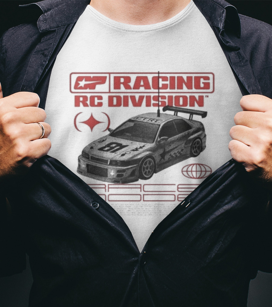 81 CLUB Origins Oscar Piastri GP Racing RC Division T-Shirt