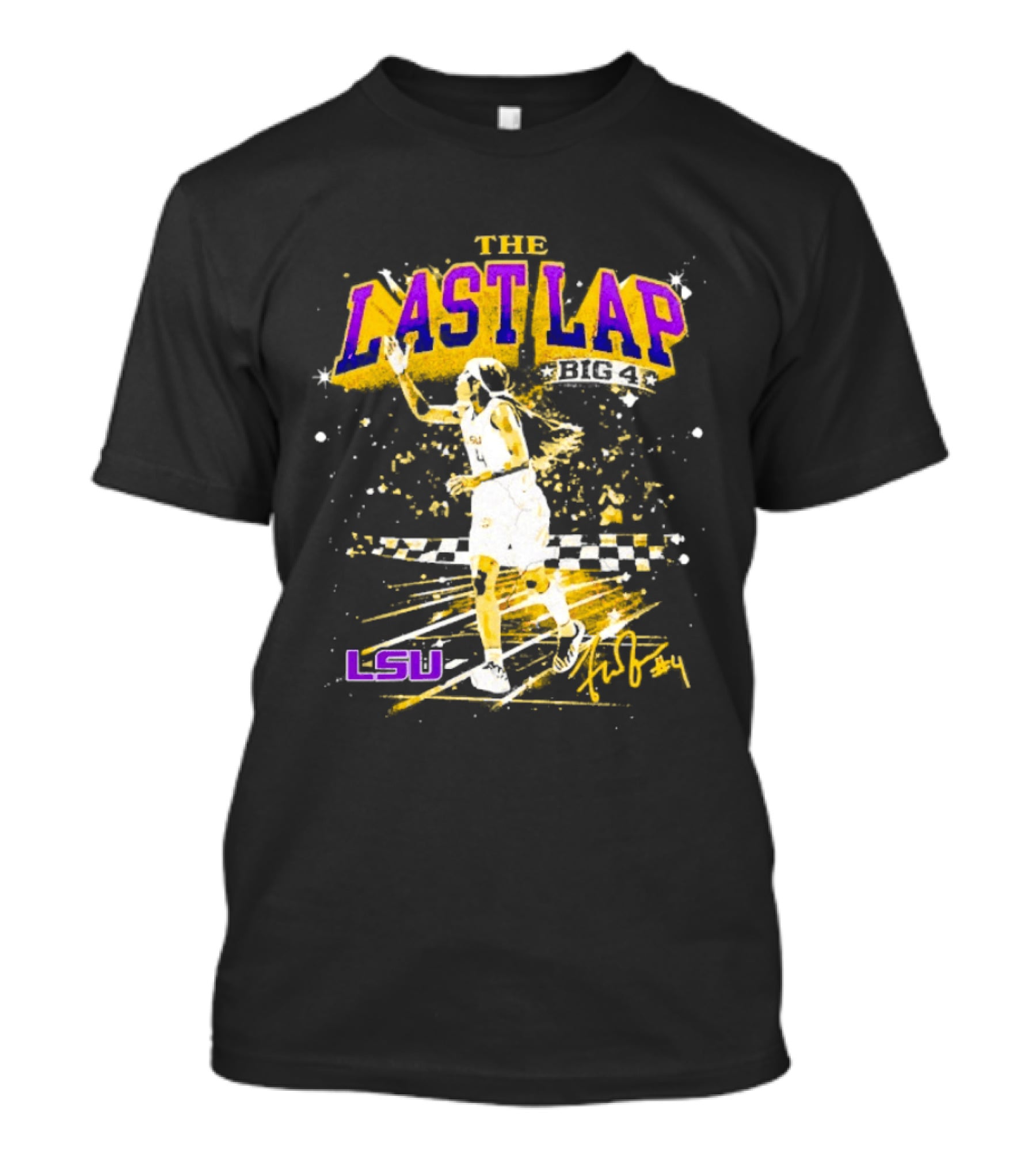 The Last Lap Flau'jae Johnson LSU Tigers Basketball T-Shirt