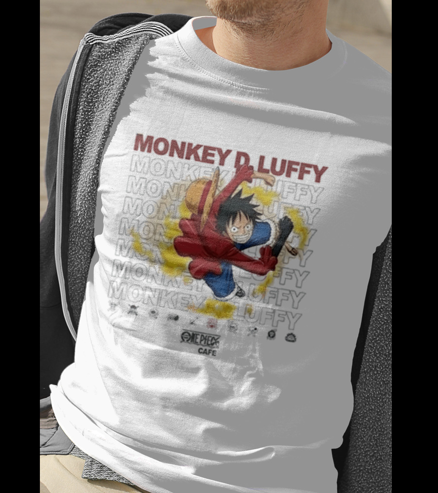 Popeyes Ishowspeed One Piece Monkey D. Luffy 2026 T-Shirt