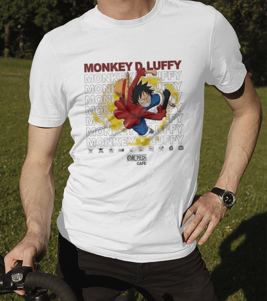 Popeyes Ishowspeed One Piece Monkey D. Luffy 2026 T-Shirt
