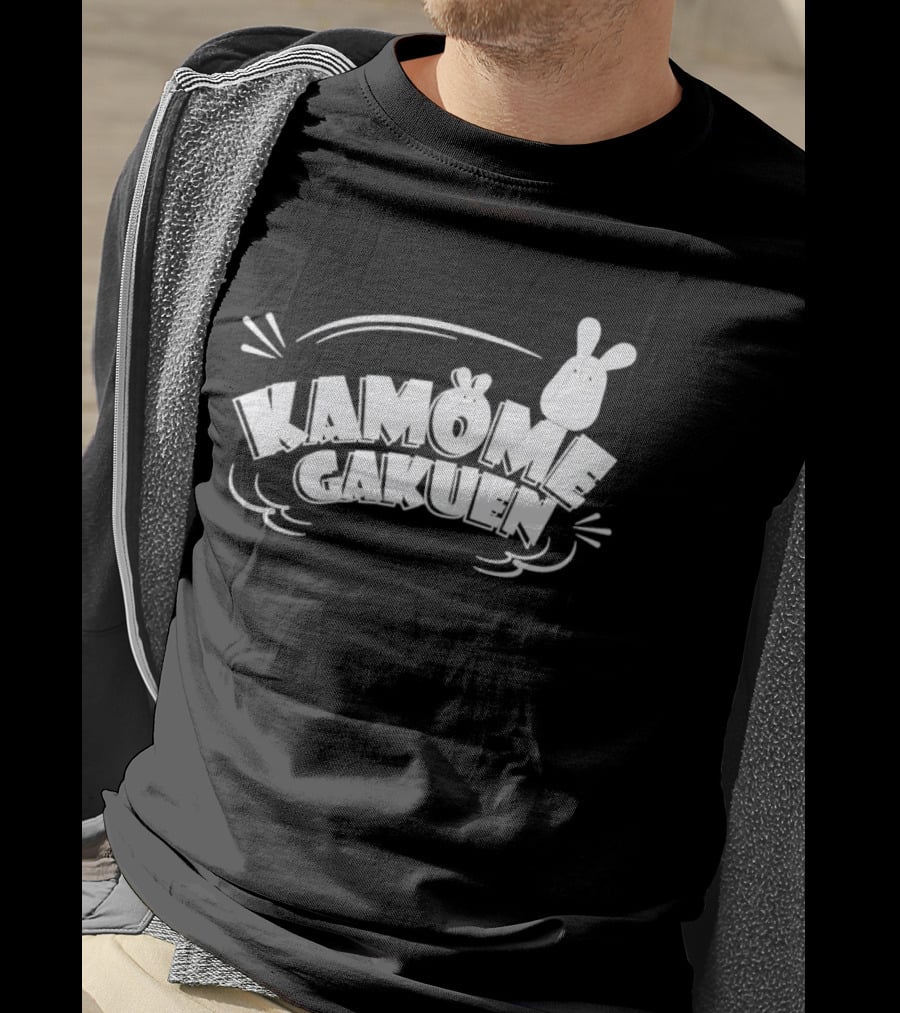 Toilet Bound Hanako Kun Kamome Gakuen Rabbit Motif T-Shirt
