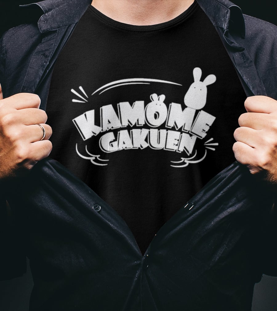 Toilet Bound Hanako Kun Kamome Gakuen Rabbit Motif T-Shirt