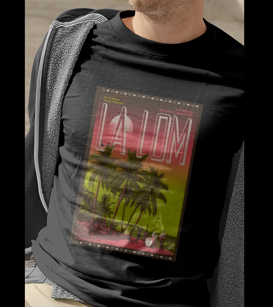 La Lom Los Angeles League Of Musicians Club Chocolate Santiago De Chile 24 De Abril 2026 T-Shirt