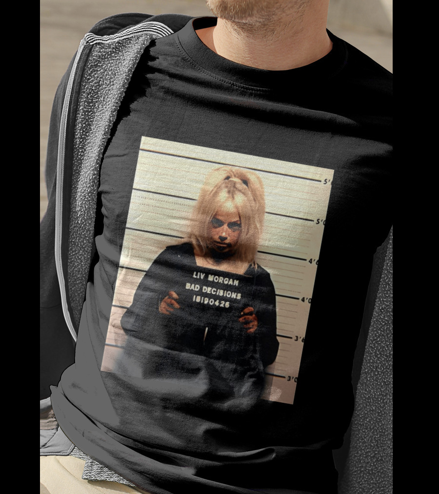 Liv Morgan Shot Bad Decisions 18190426 T-Shirt