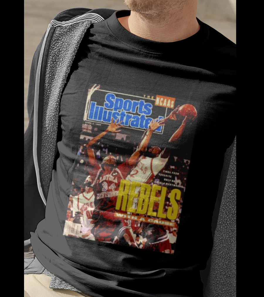 Sports Illustrated NCAA Rebels With A Cause April 1990 Final Four Loyola Marymount T-Shirt