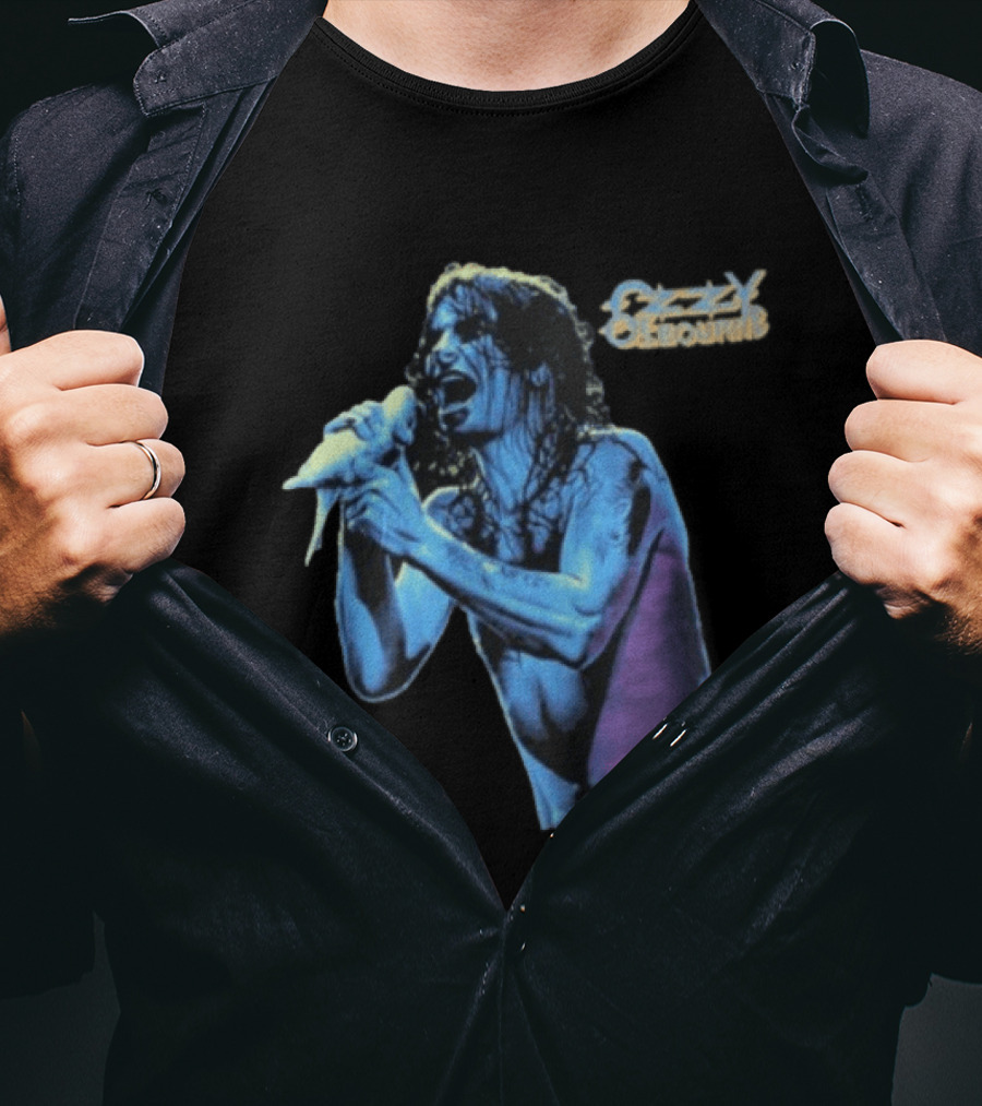 Ozzy Osbourne 1997 Blue Dove Iconic Performance T-Shirt