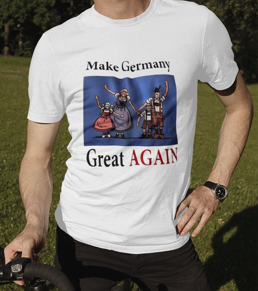 Make Germany Great Again Dirndl Lederhosen Family Celebration T-Shirt