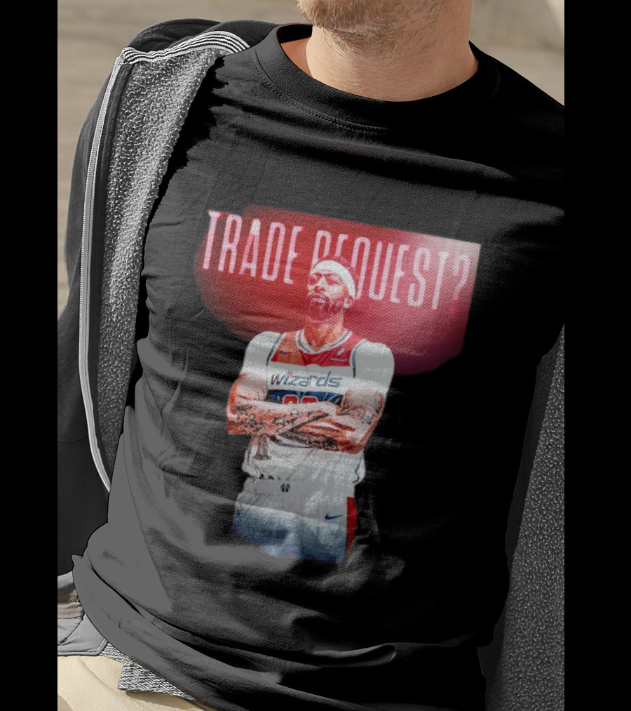 Trade Request Anthony Davis Washington Wizards Basketball Player T-Shirt