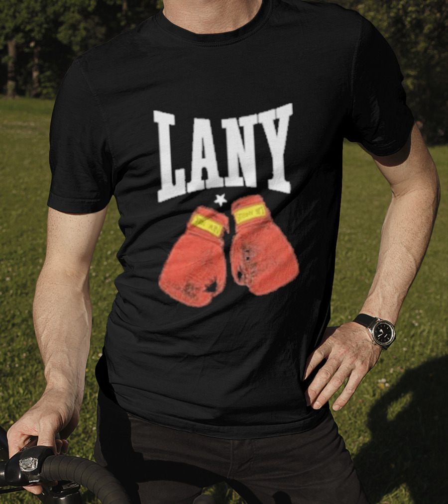Lany Red Boxing Gloves Icon With Star T-Shirt