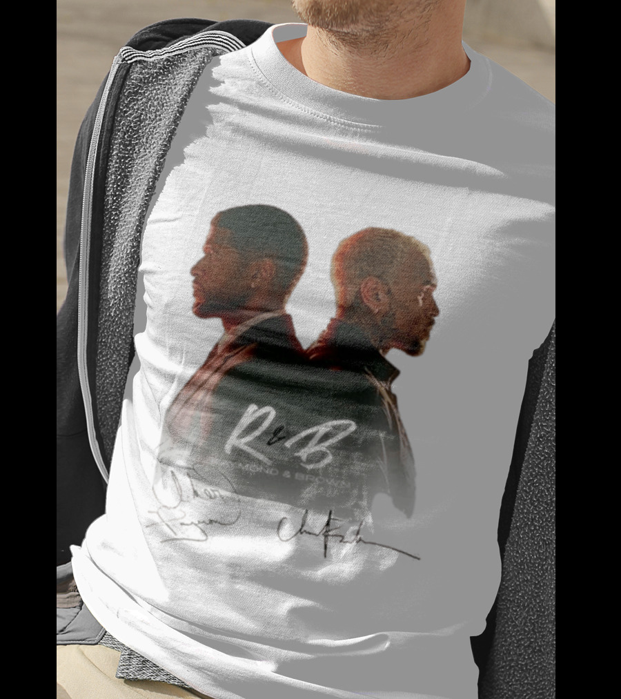 Raymond & Brown R&B Tour Usher Chris Brown Collaboration T-Shirt