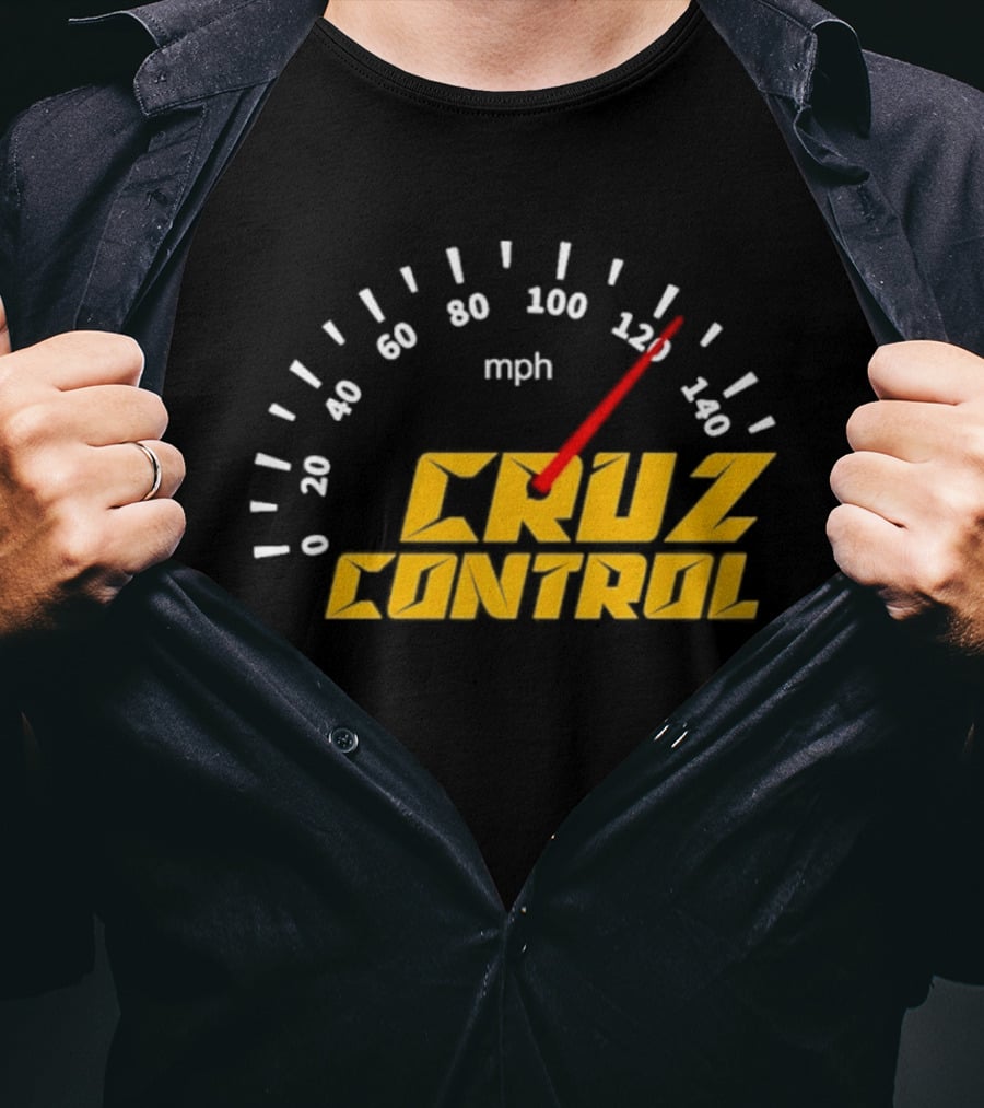 Cruz Control Speedometer MPH Pittsburgh Pirates T-Shirt