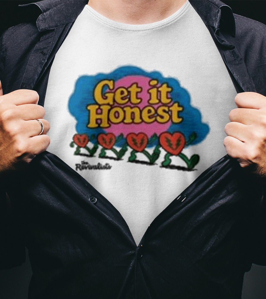 Get It Honest The Revivalists Good Company Hearts T-Shirt