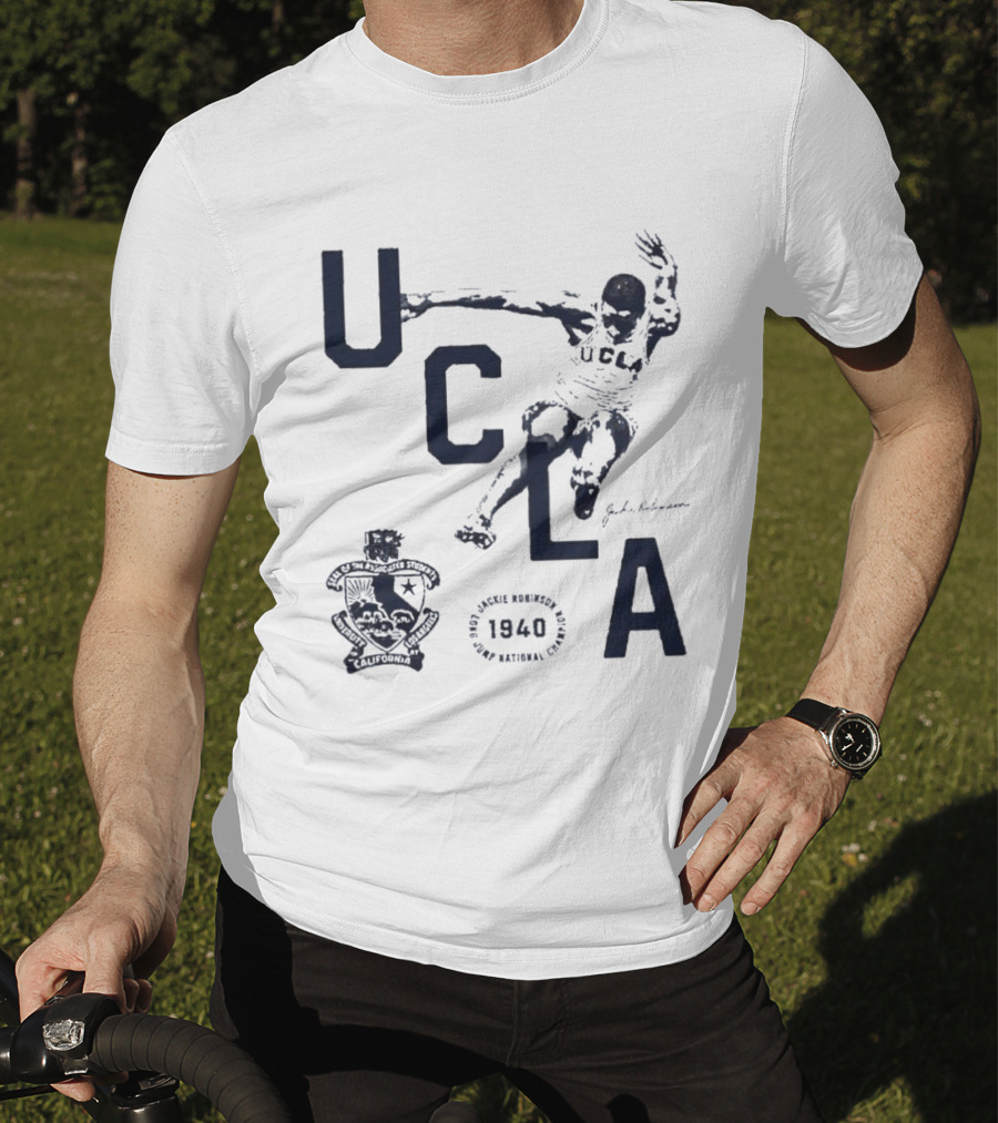 UCLA Jackie Robinson 1940 Long Jump National Champion Jackie Robinson Day 2026 T-Shirt