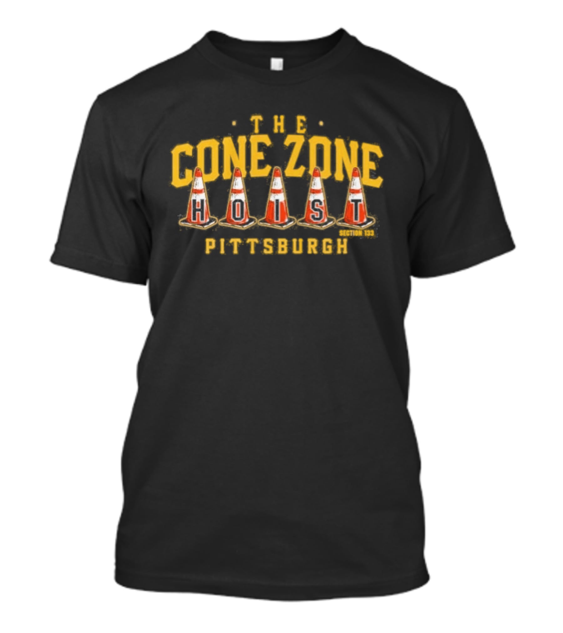 Pittsburgh The Cone Zone Hurdle T-Shirt