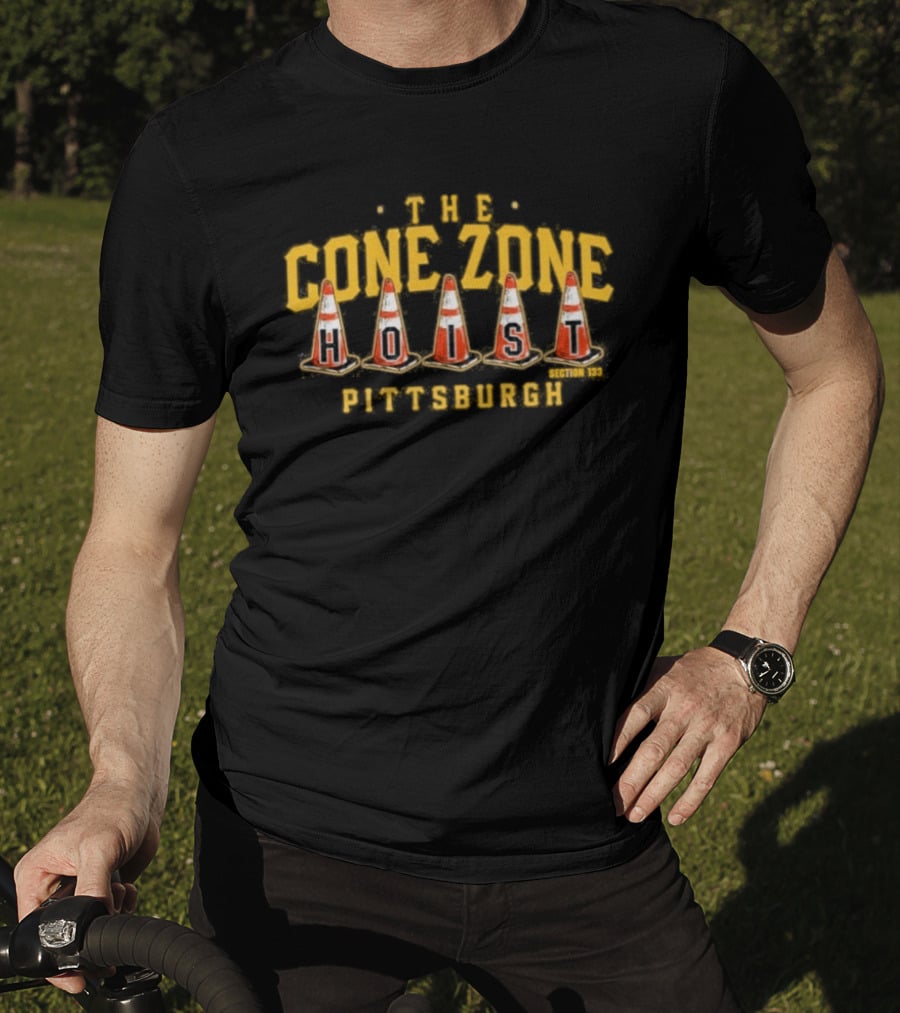 Pittsburgh The Cone Zone Hurdle T-Shirt