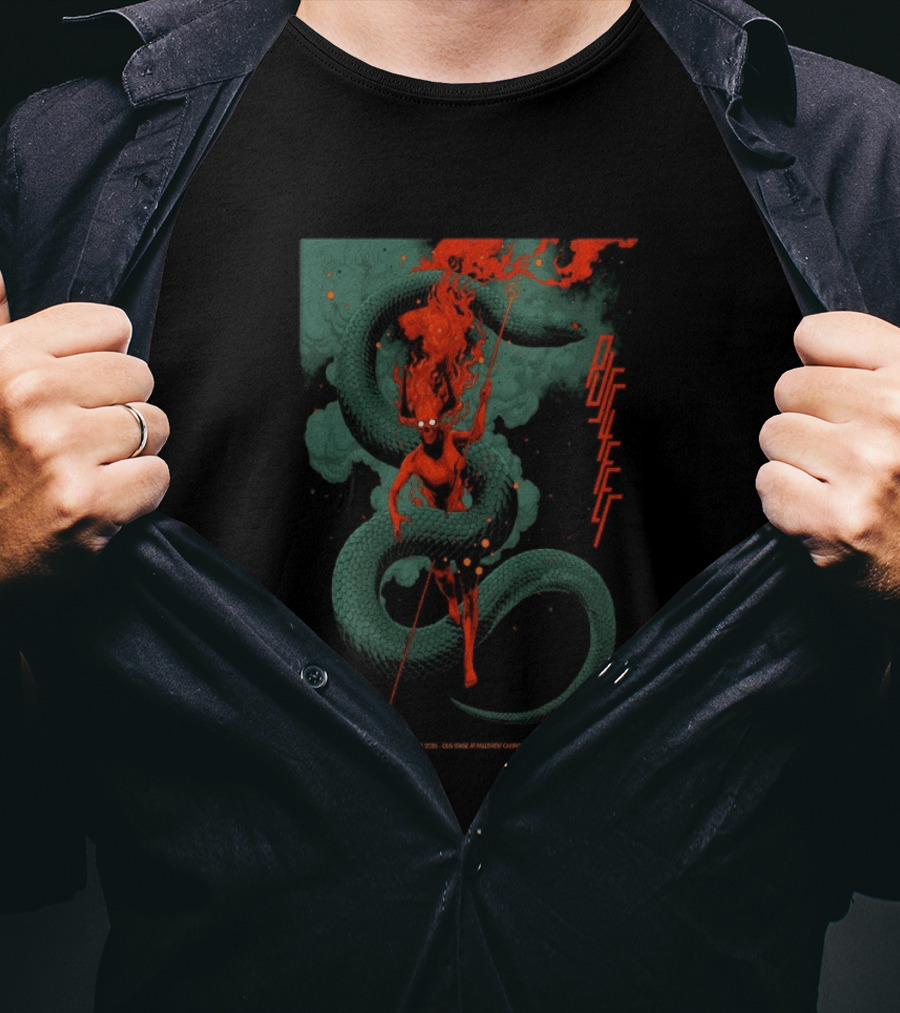 Puscifer Live At Fallsview Casino Niagara Falls ON April 15 2026 Mythical Serpent T-Shirt