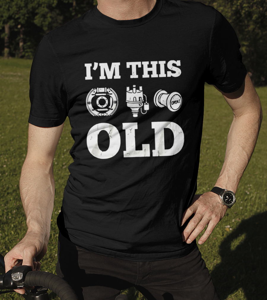I'm This Old Cassette VHS Reel T-Shirt