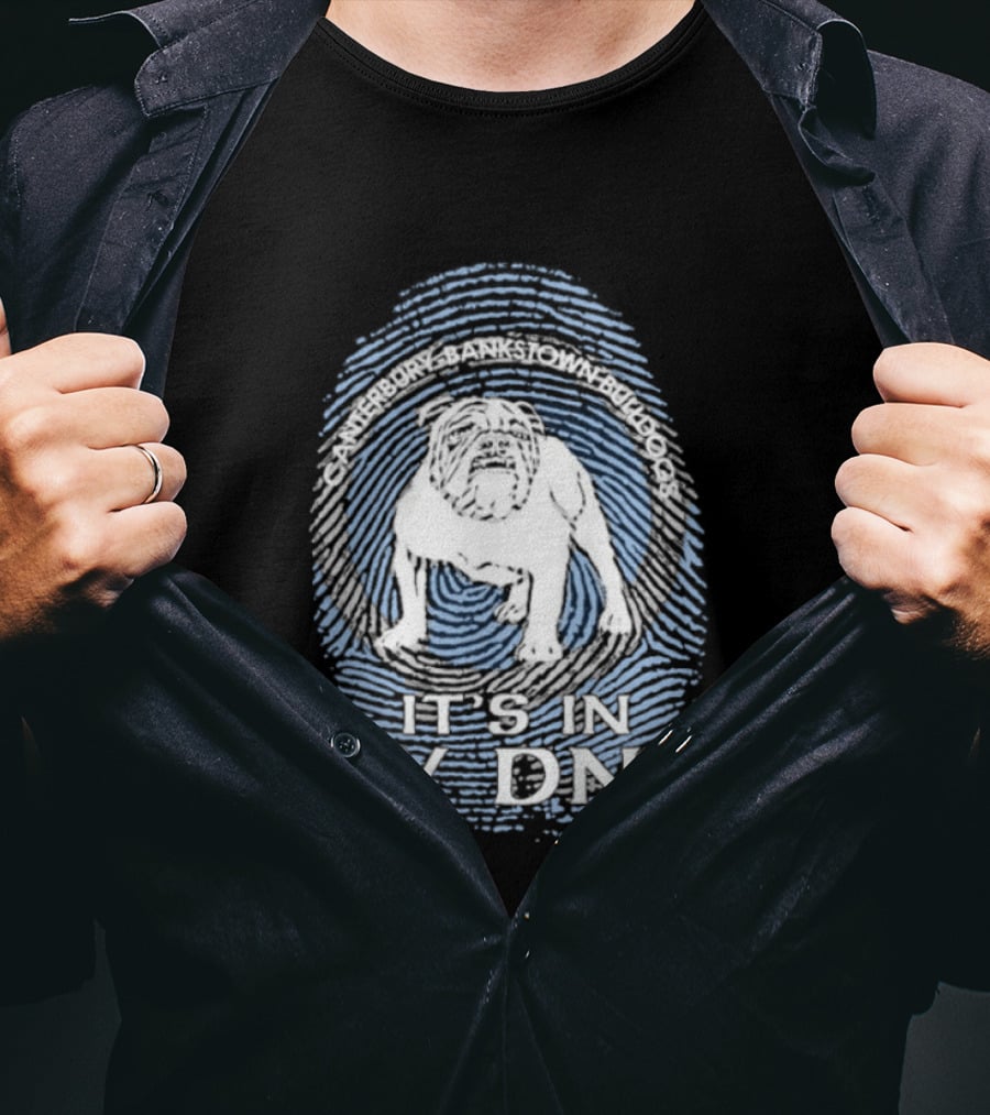 Canterbury Bankstown Bulldogs It's In My Dna Fan T-Shirt