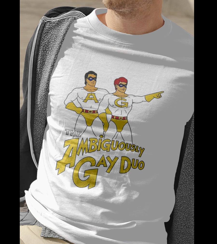 AG The Ambiguously Gay Duo Characters Classic Comic T-Shirt