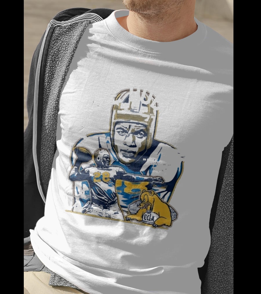 UCLA Football Honor Jackie Robinson Pasadena Flash 2026 Day Bruins 28 T-Shirt