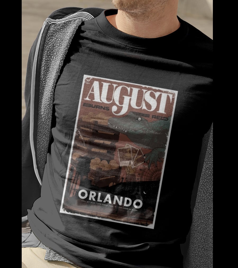August Burns Red Orlando Tour April 16 2026 Lake Buena Vista House Of Blues T-Shirt